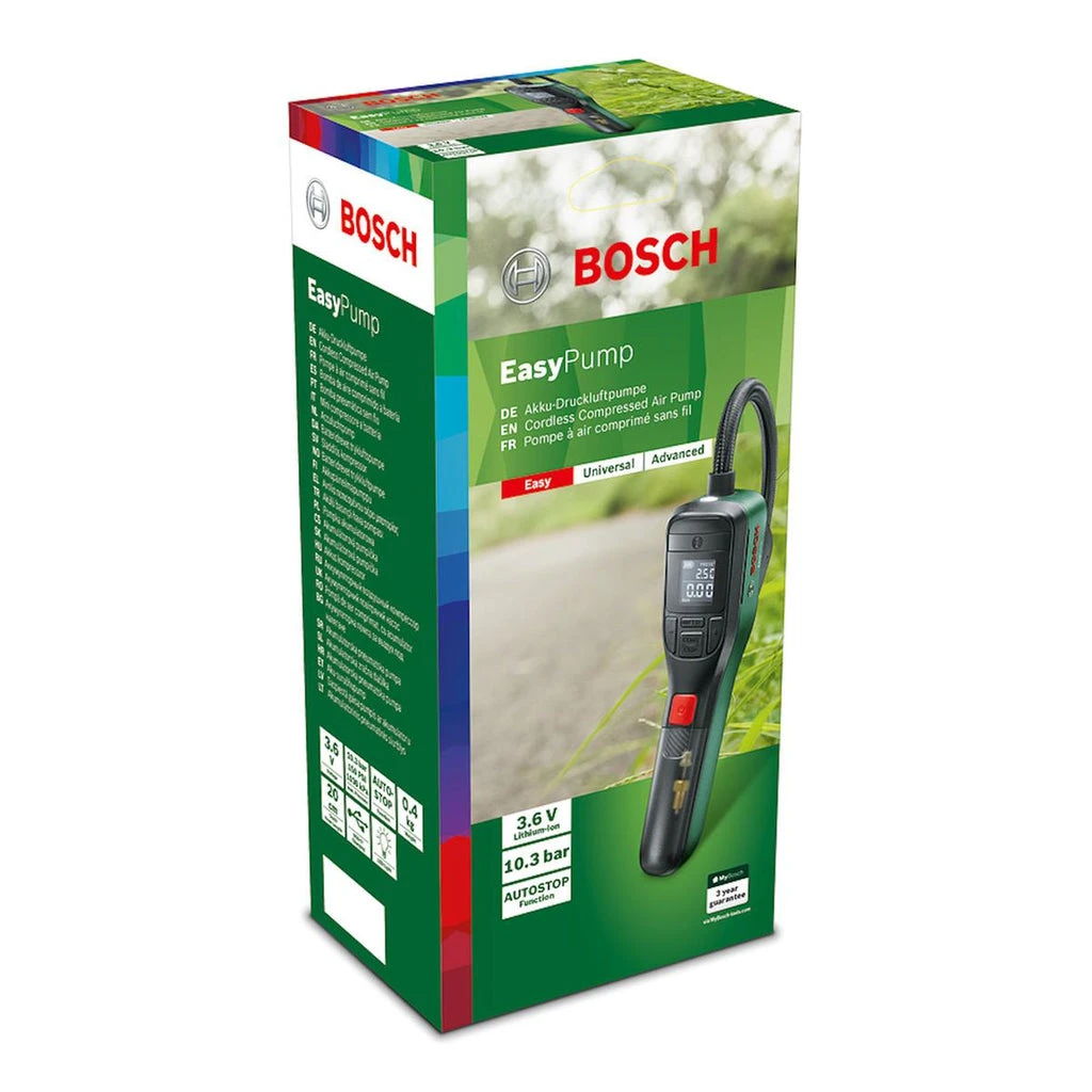 Bosch EasyPump Akku-Druckluftpumpe 2 Bosch EasyPump Akku-Druckluftpumpe – Bild 2