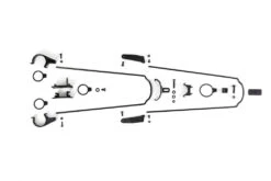 Cube ACID Schutzblechset MTB 75 Mit Streben -Rad Teile Center 93046 4 972024 1024x