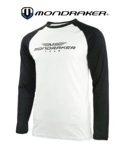 Mondraker T-Shirt Pit MS Racing Long Sleeve Black White