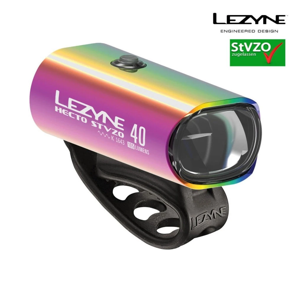 LEZYNE - Hecto StVZO 40 LED Frontlicht Oilslick 1 LEZYNE - Hecto StVZO 40 LED Frontlicht Oilslick