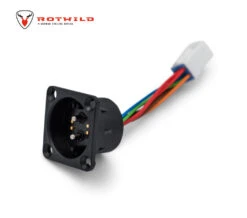 ROTWILD Kabelsatz Ladebuchse Rosenberger M4S102 / 50MM