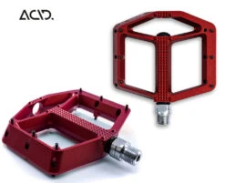 Cube ACID Pedale FLAT A3-ZP Red