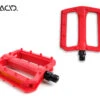 Cube ACID Pedale FLAT C3-ZP Red