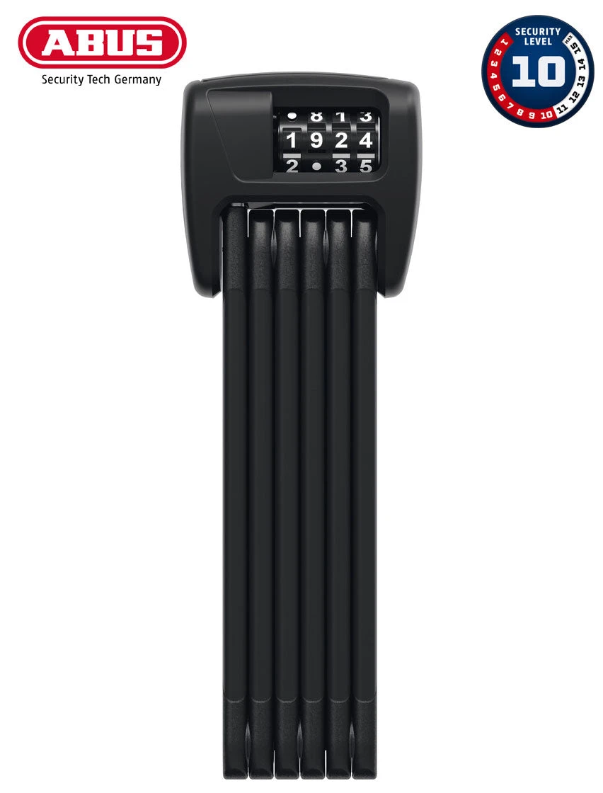 ABUS Combo™ 6000C/90 LED Black SH Faltschloss 1 ABUS Combo™ 6000C/90 LED Black SH Faltschloss