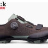 FIZIK MTB-Schuh Terra X5 Suede Dark Brown-sage Green