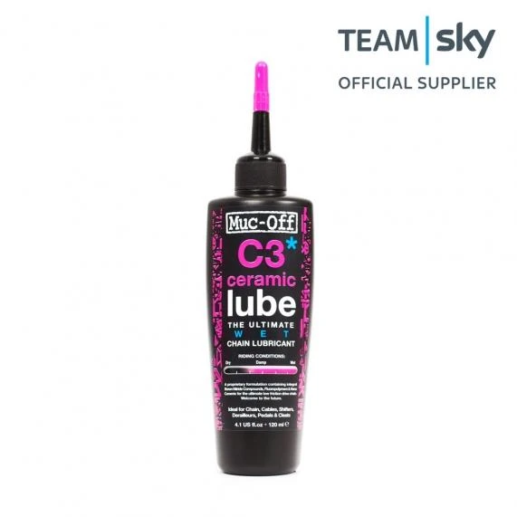 Muc-Off Kettenschmiermittel C3 Wet Lube, 120ml 1 Muc-Off Kettenschmiermittel C3 Wet Lube, 120ml