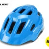 CUBE Helm LINOK Glossy Blue´n´red