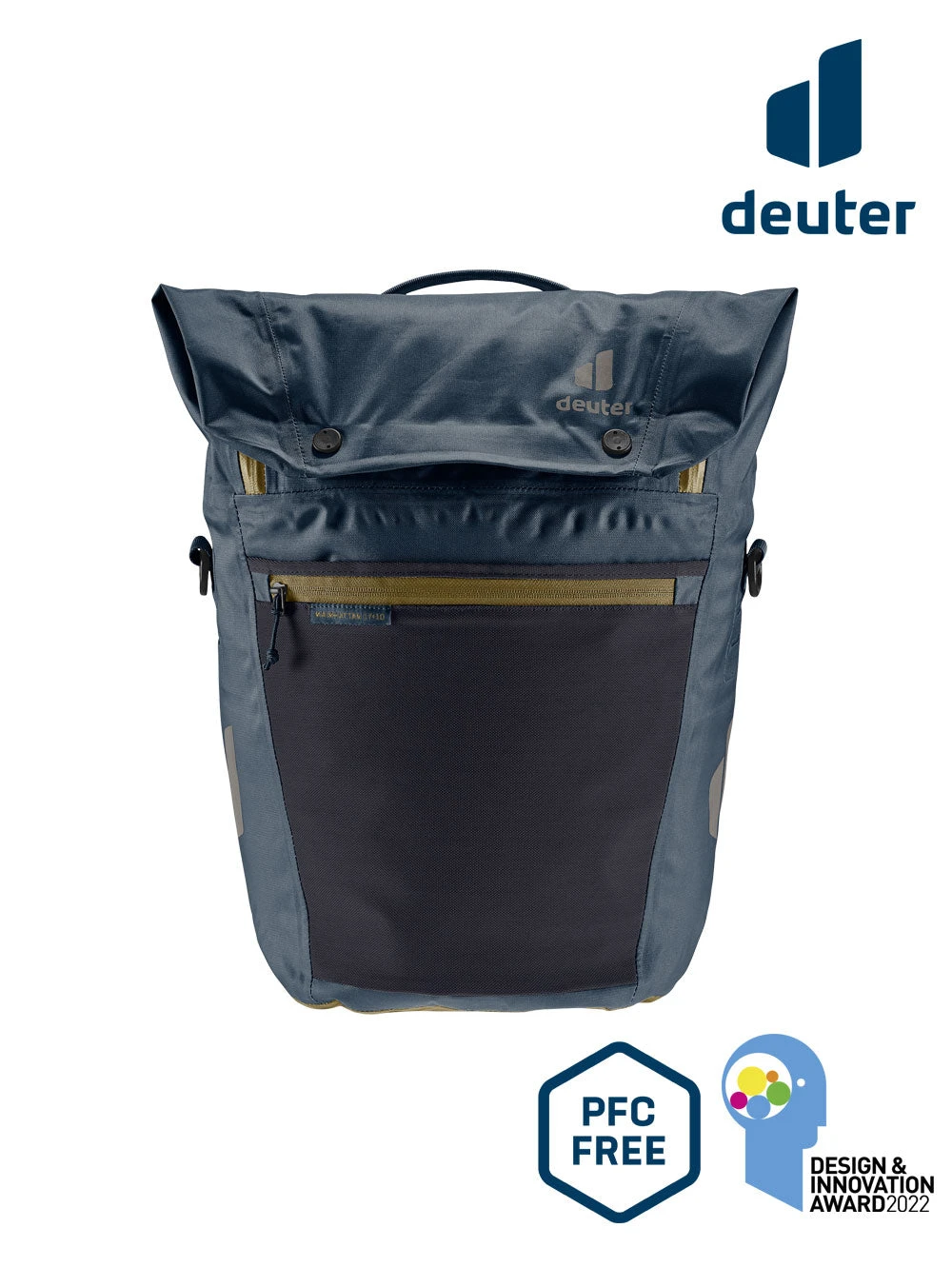 Ortlieb Deuter Mainhattan 17+10 Fahrradtasche Ink-clay 1 Ortlieb Deuter Mainhattan 17+10 Fahrradtasche Ink-clay