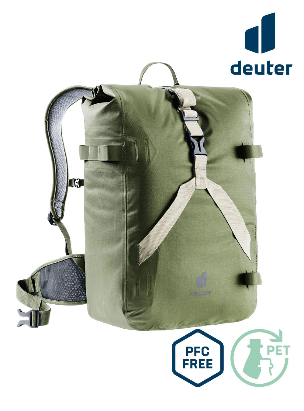 Deuter Amager 25+5 Khaki 1 Deuter Amager 25+5 Khaki