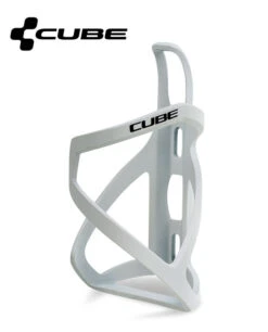 CUBE Flaschenhalter HPP Sidecage Matt White´n´glossy Black