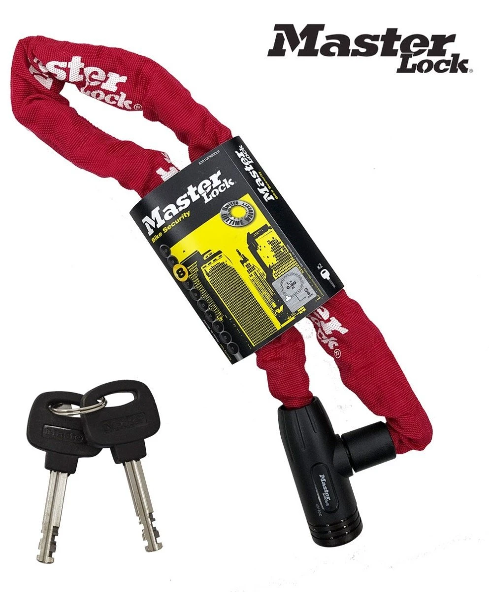 Masterlock Kettenschloss 8391 Rot 1 Masterlock Kettenschloss 8391 Rot