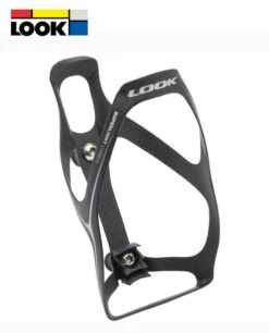 LOOK SUPER LIGHT BOTTLE CAGE BLACK-SILBER MATT