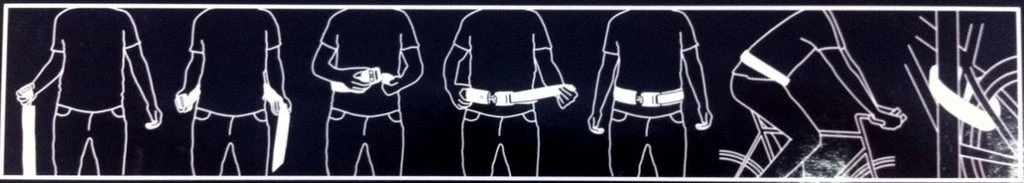 Hiplok Kettenschloss Schwarz Türkis 2 Hiplok Kettenschloss Schwarz Türkis – Bild 2