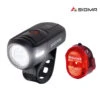 SIGMA AURA 45 USB LED Frontleuchte | NUGGET II Rücklicht Beleuchtungsset