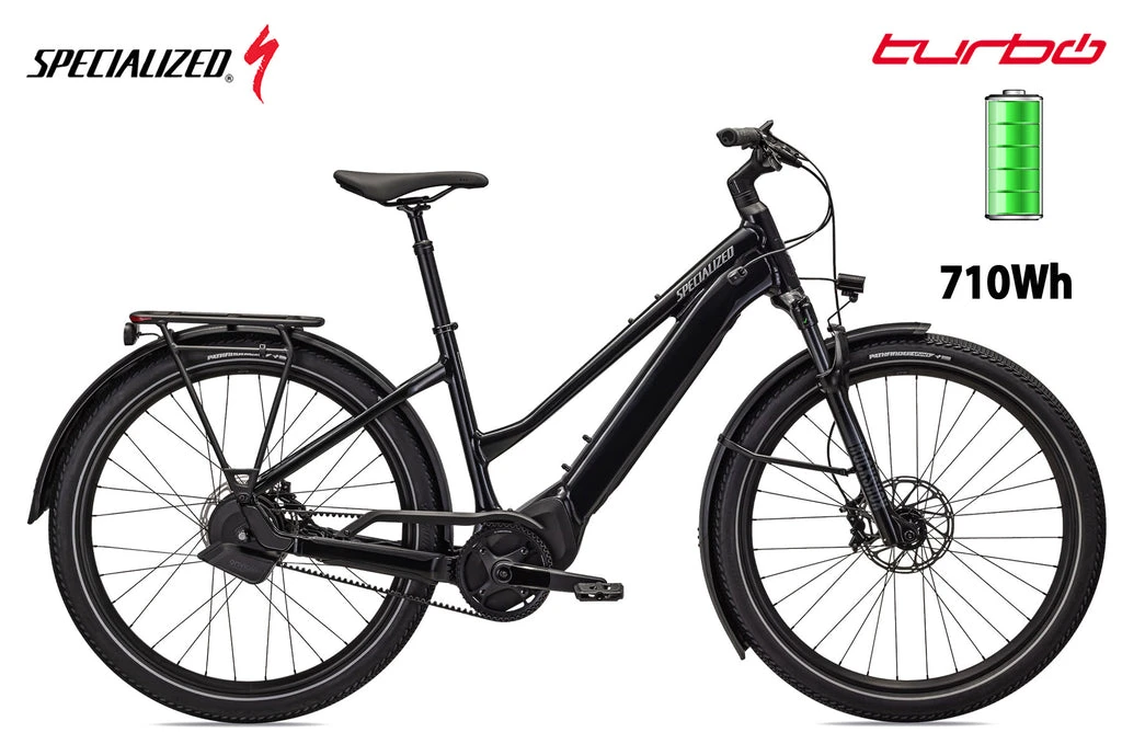 Specialized Turbo Vado 5.0 IGH Step-Through Black / Silver Reflective 1 Specialized Turbo Vado 5.0 IGH Step-Through Black / Silver Reflective