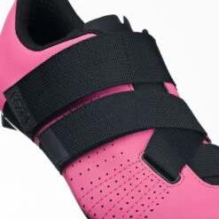 FIZIK Rennschuh Tempo R5 Powerstrap Pink -Rad Teile Center tempo powerstrap r5 pink fizik 6 road cycling shoes with strap closure 1024x